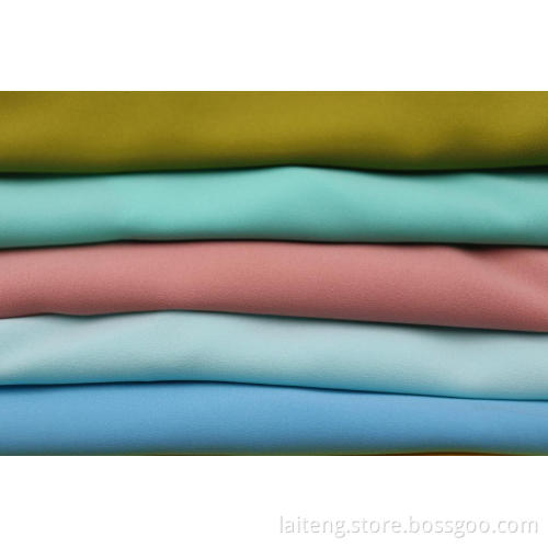 Shaoxing Textiles Polyester Crepe Amuzen Stretch Fabric